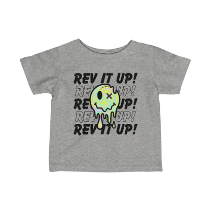 Rev It Up Retro Smiley - Infant T-Shirt