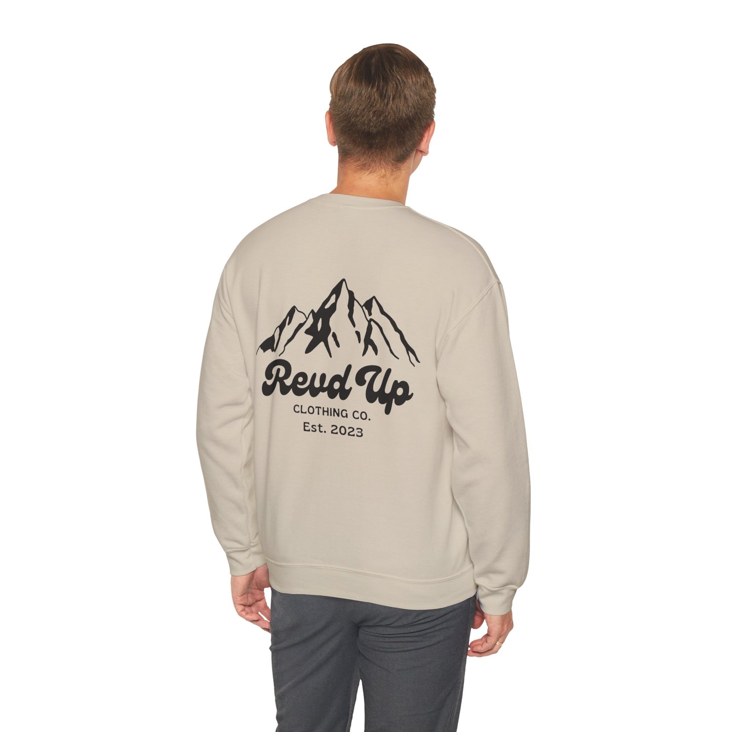 Revd Up Light- Adult Crewneck Sweatshirt
