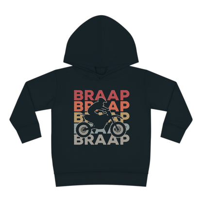Braap- Toddler Hooded Sweatshirt