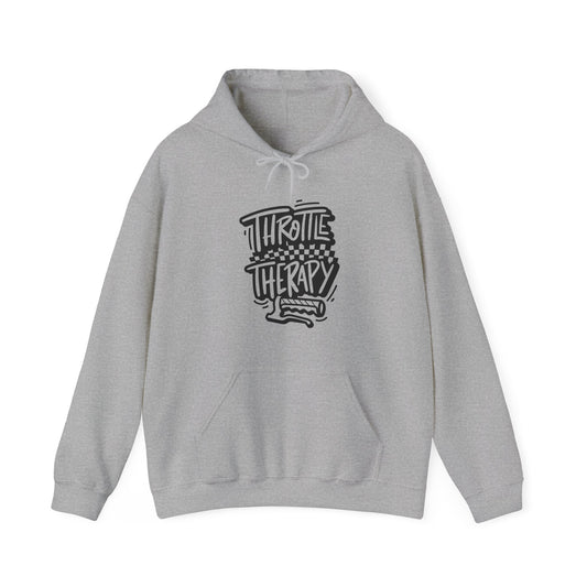 Throttle Therapy- Adult Hooded Sweatshirt