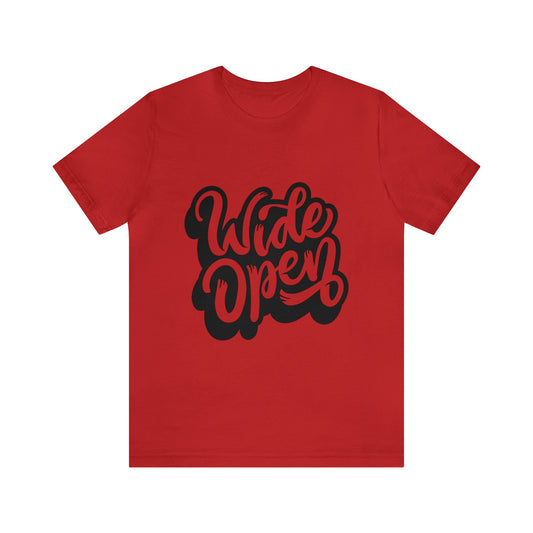 Wide Open- Adult T-Shirt