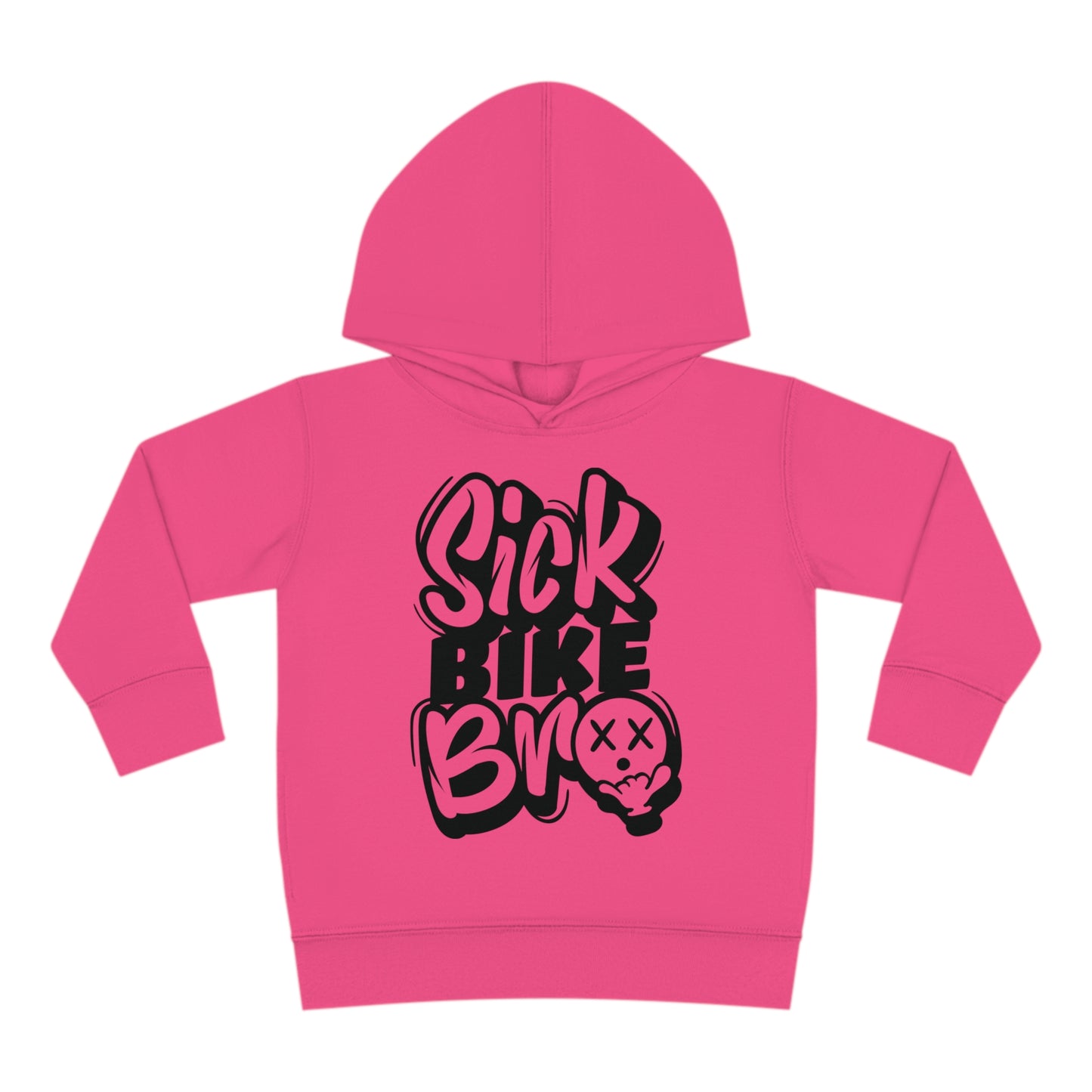 Sick Bike Bro -Toddler Hooded Sweatshirt