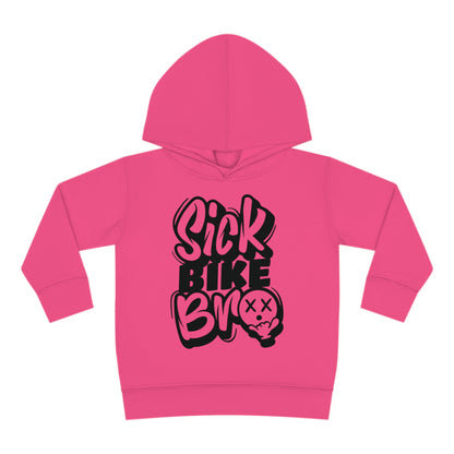 Sick Bike Bro -Toddler Hooded Sweatshirt