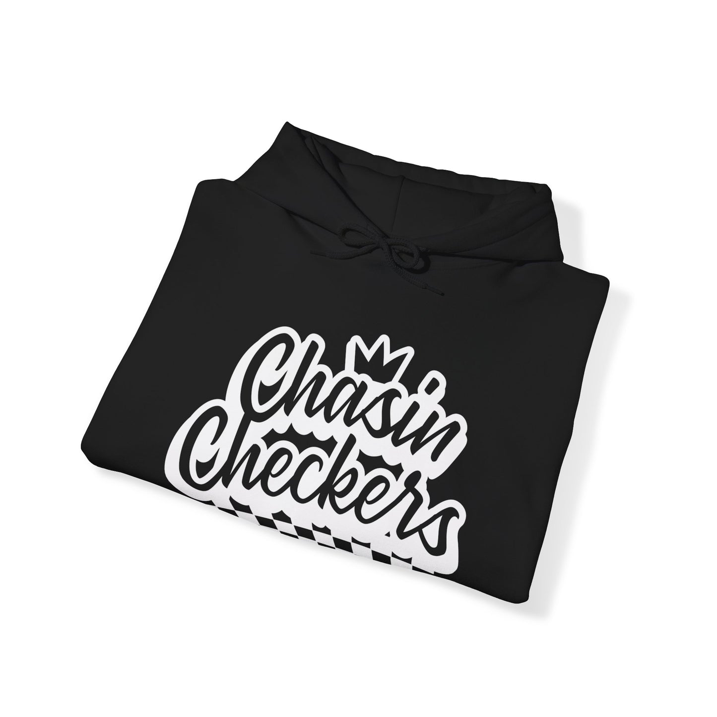 Chasin Checkers- Adult Hooded Sweatshirt