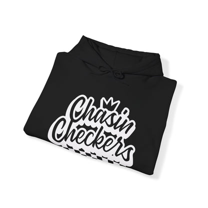 Chasin Checkers- Adult Hooded Sweatshirt