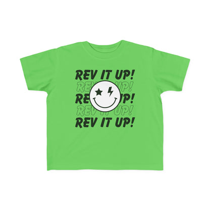 Rev It Up Smiley -Toddler's T-Shirt