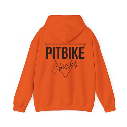 Pit Bike Chicks- Adult Hooded Sweatshirt