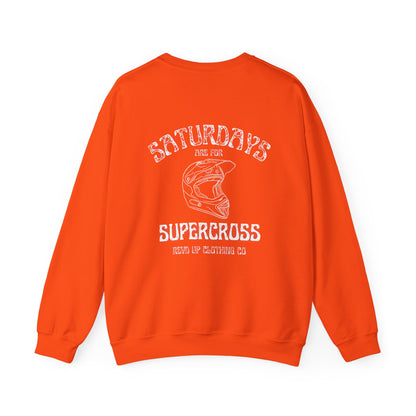 Supercross Saturdays- Adult Crewneck Sweatshirt