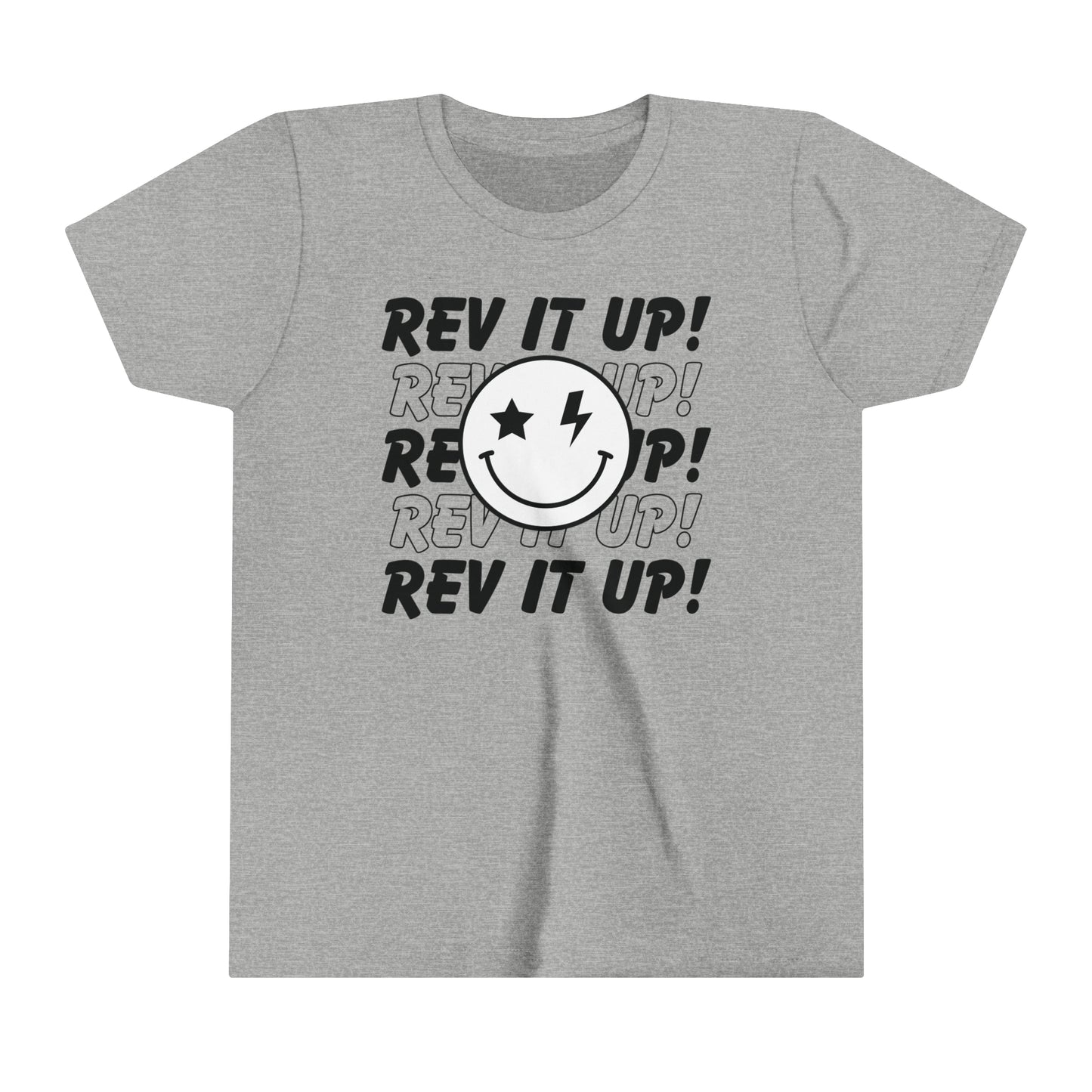 Rev It Up Smiley -Youth T-Shirt