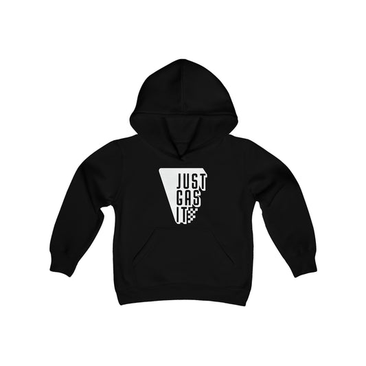 Just Gas It - Youth Hooded Sweatshirt
