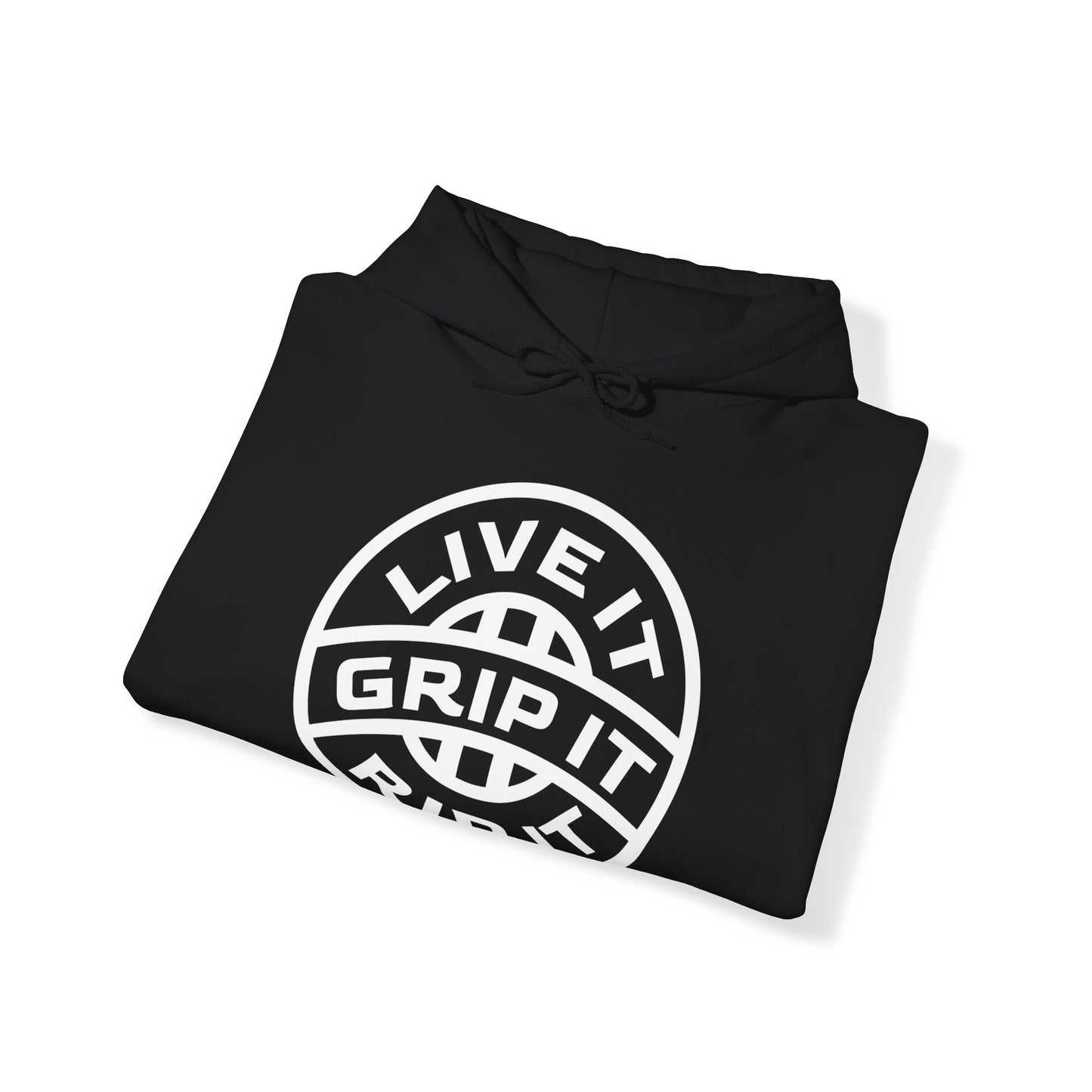Live It Grip It Rip It- Adult Hooded Sweatshirt