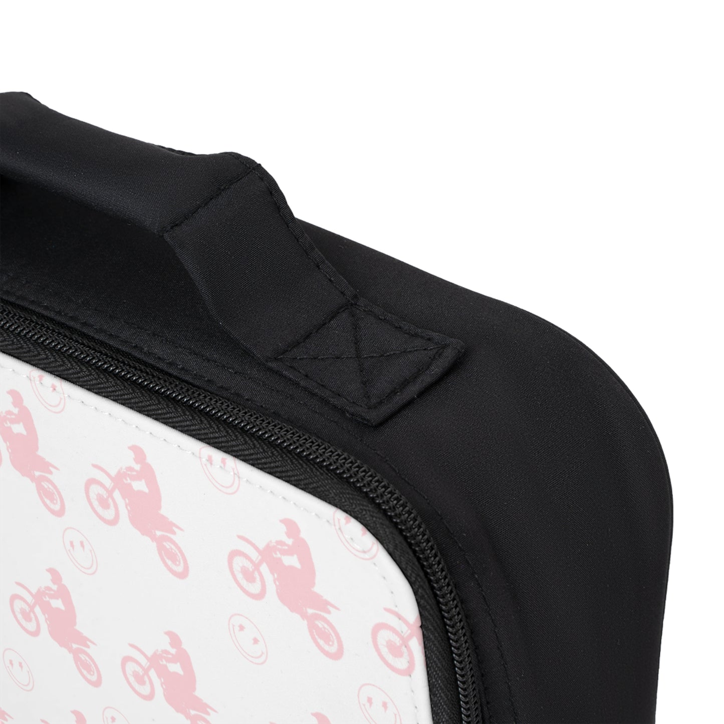 Light Pink Moto Lunch Bag