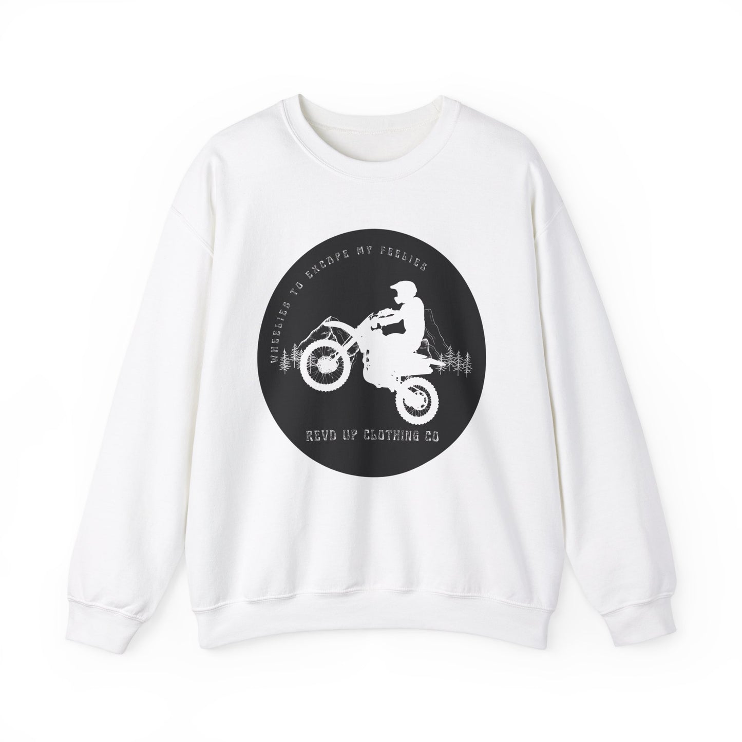 Wheelies- Adult Crewneck Sweatshirt