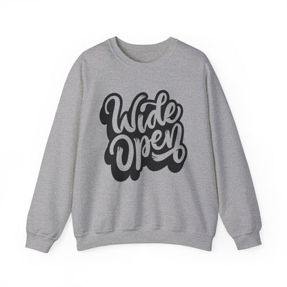 Wide Open- Adult Crewneck Sweatshirt