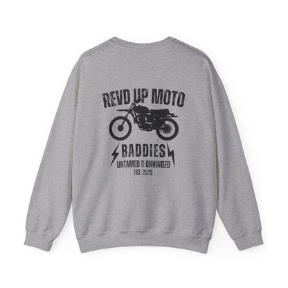 Revd Up Baddie- Adult Crewneck Sweatshirt