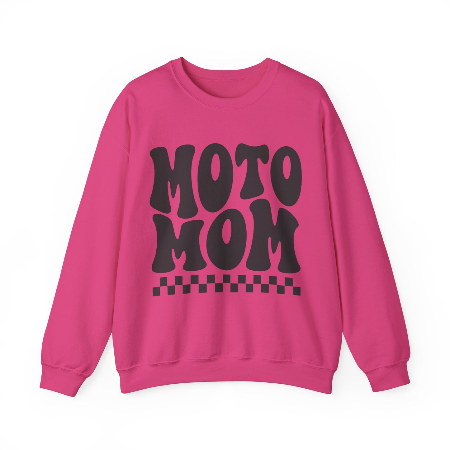 Moto Mom- Adult Crewneck Sweatshirt