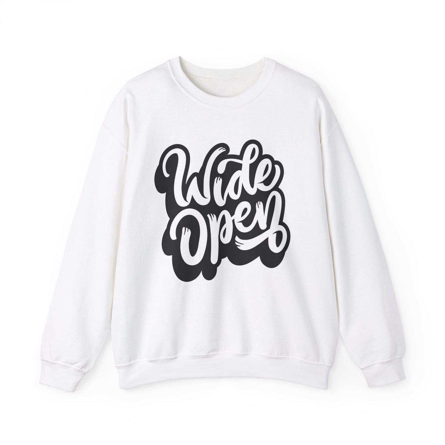 Wide Open- Adult Crewneck Sweatshirt