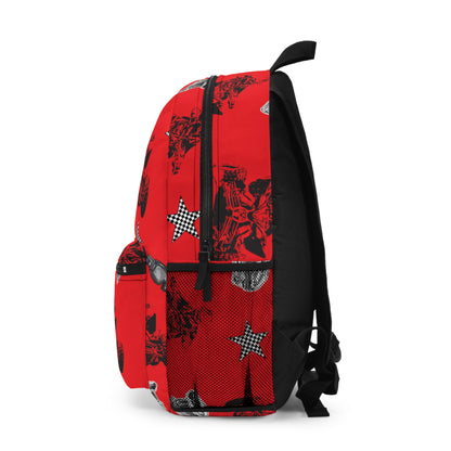 Quad Racing Backpack - Red