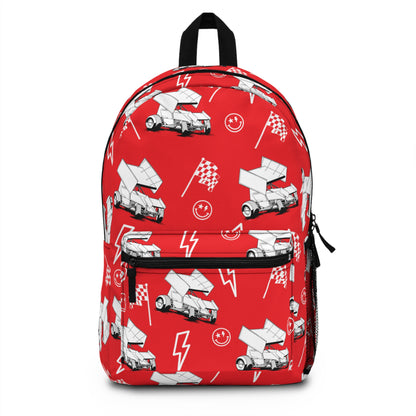 Sprint Car - Micro Racing Backpack - Red