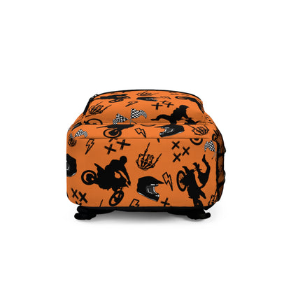 Moto Cross Backpack - Crusta Orange