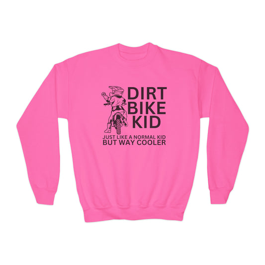 Dirt Bike Kid -Youth Sweatshirt