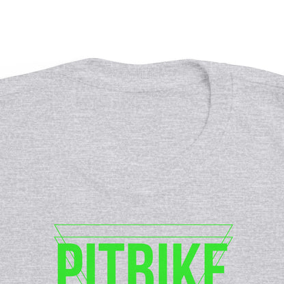 Pit Bike Kid Green -Toddler's T-Shirt