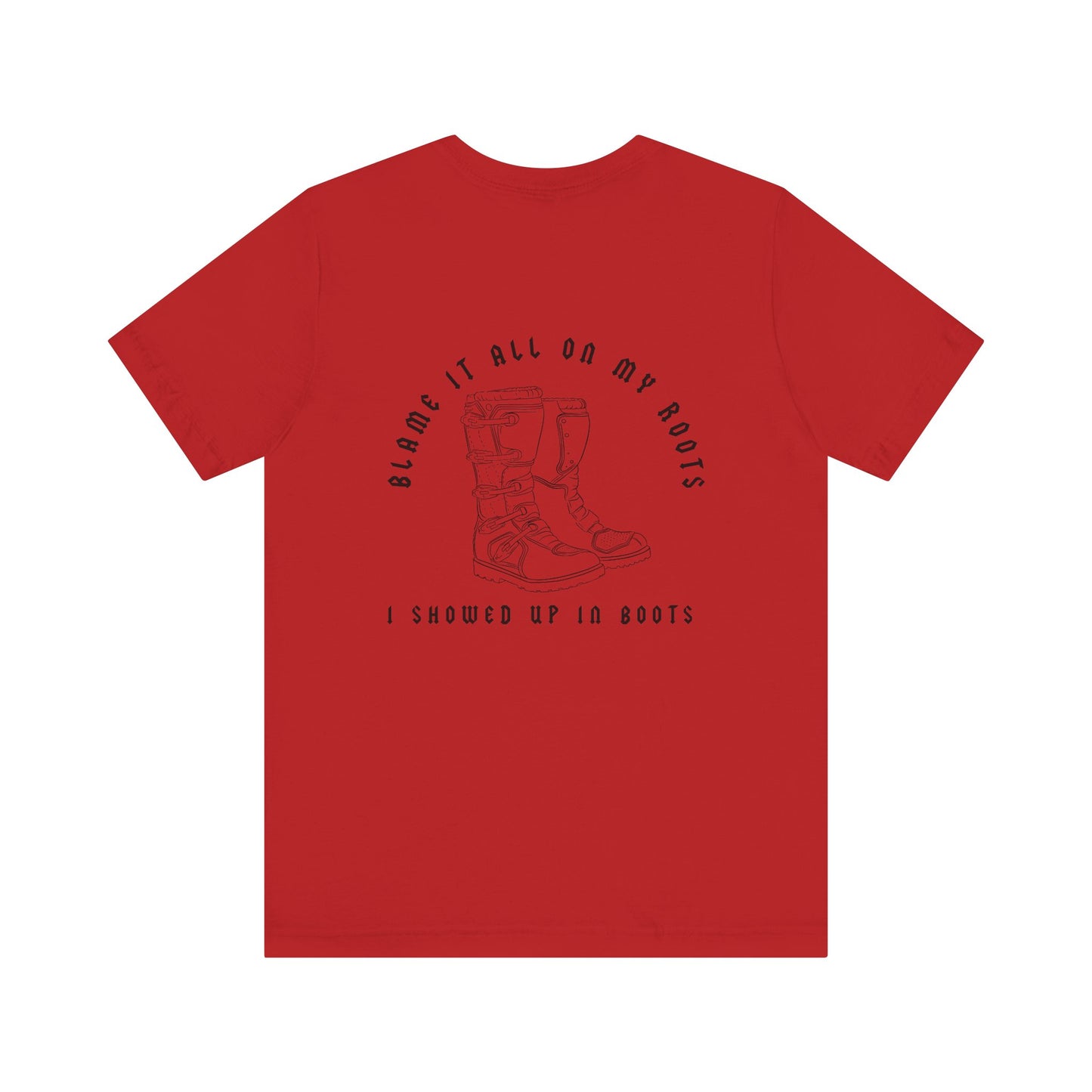 Blame It All On My Roots Black Font- Adult T-Shirt