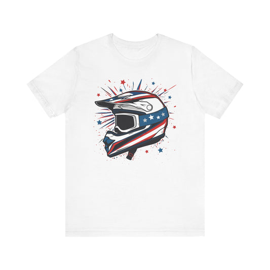 American Helmet- Adult T-Shirt