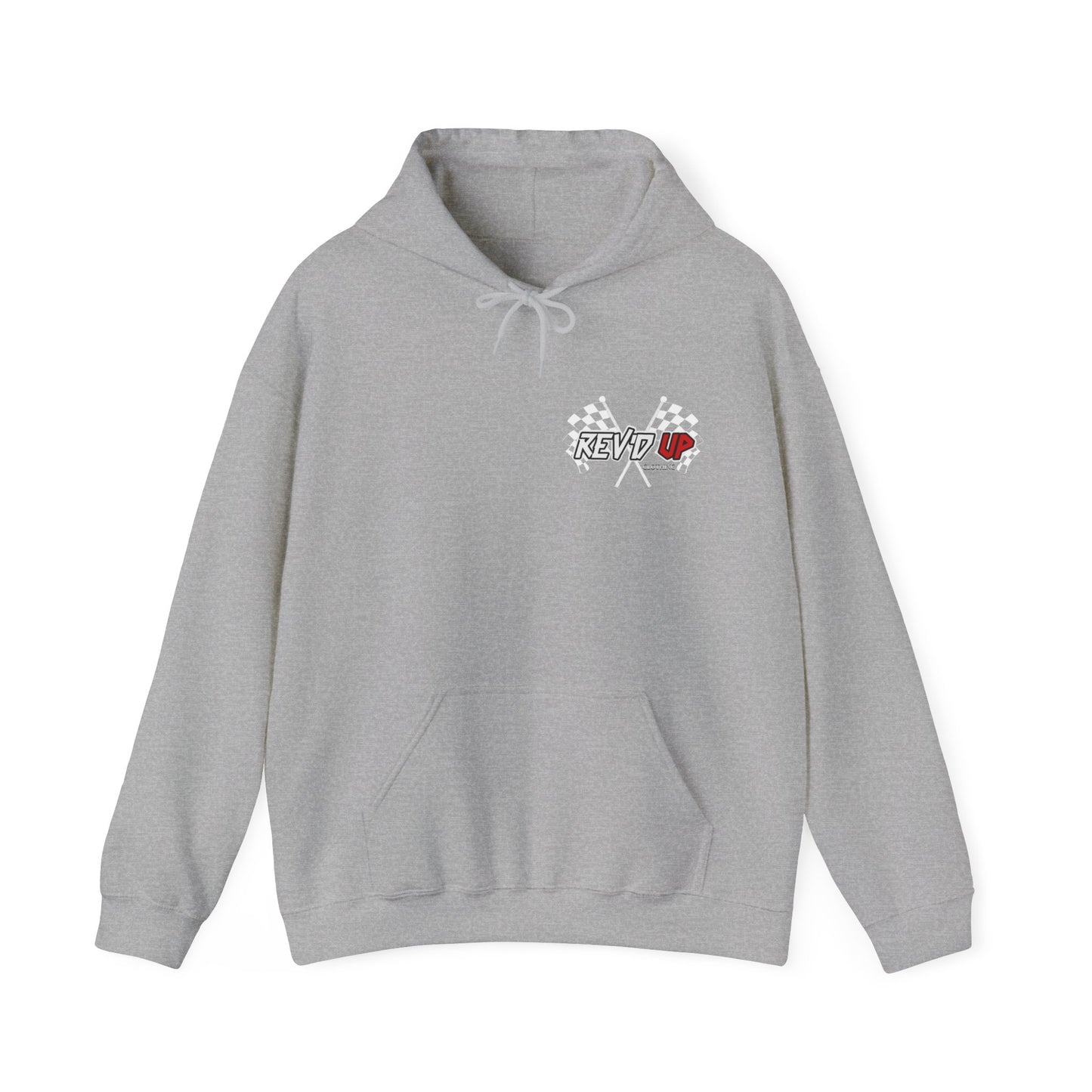 The OG White Logo- Adult Hooded Sweatshirt