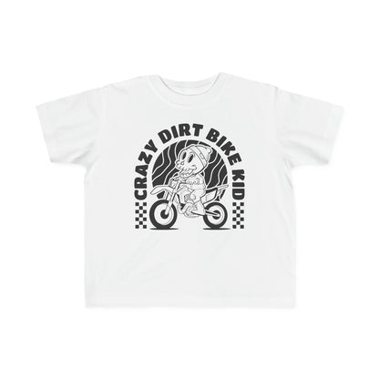 Crazy Dirt Bike Kid- Toddler T-Shirt