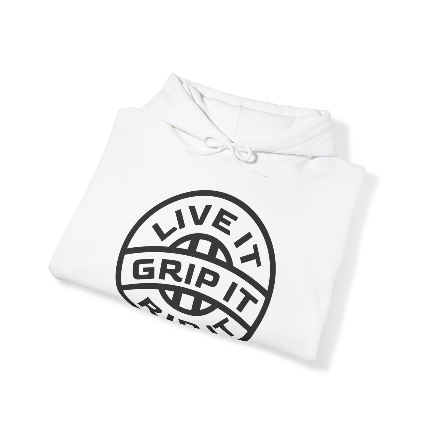 Live It Grip It Rip It- Adult Hooded Sweatshirt