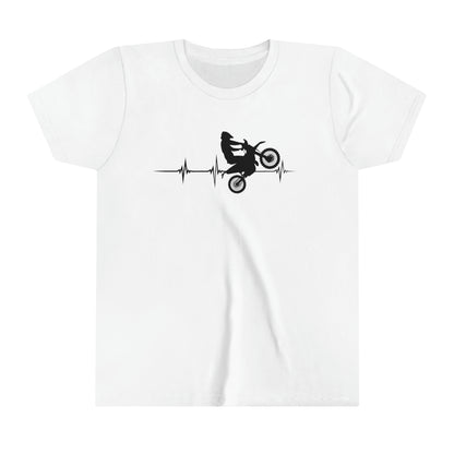 Heart Rate Moto -Youth T-shirt