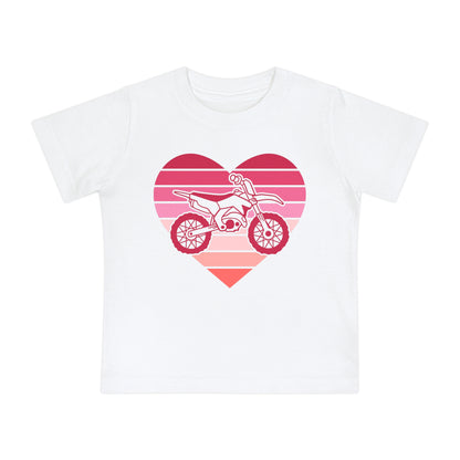Heart Motorcycle Infant T-Shirt