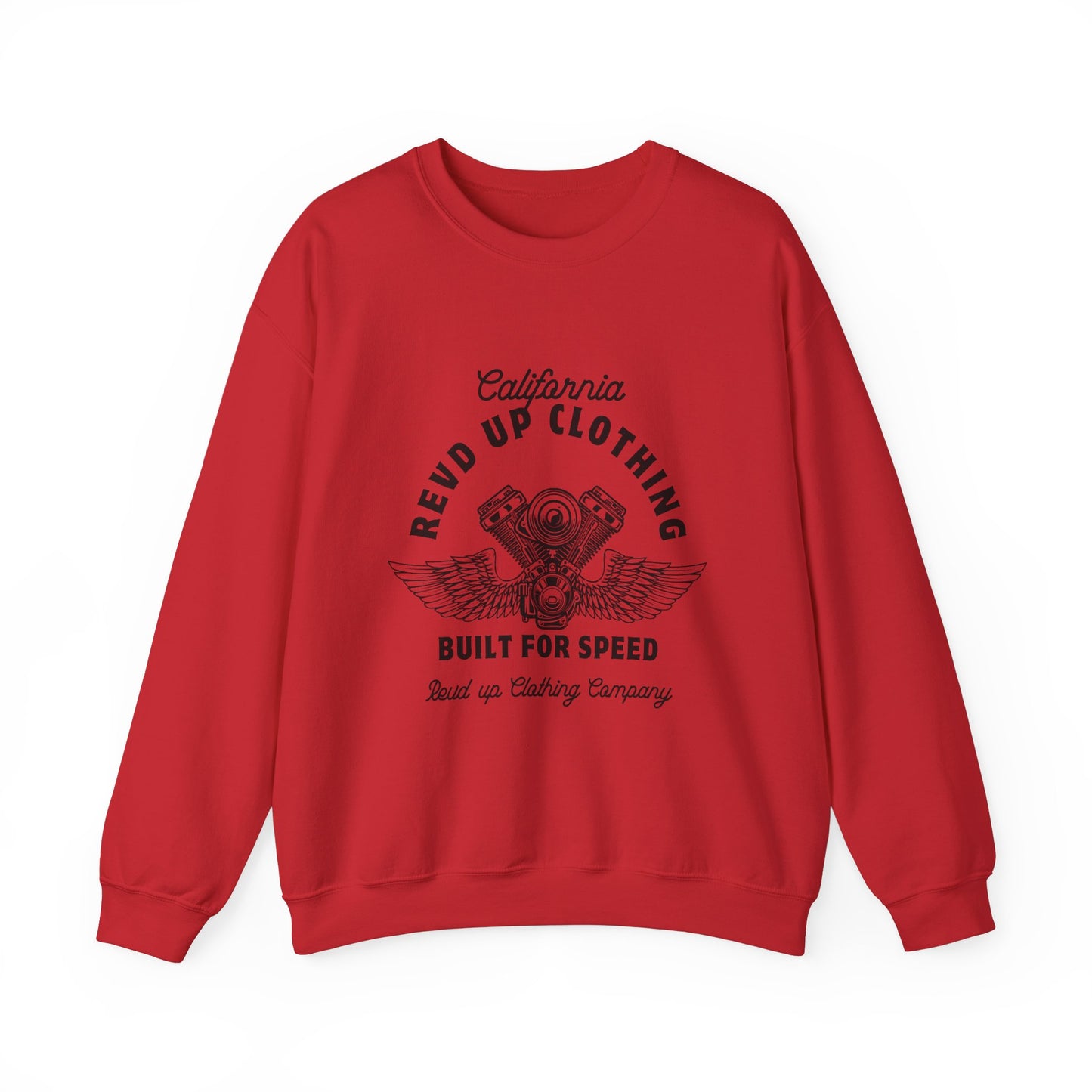 Built For Speed- Adult Crewneck Sweatshirt