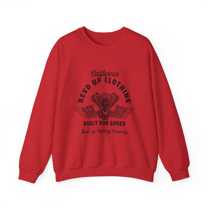 Built For Speed- Adult Crewneck Sweatshirt