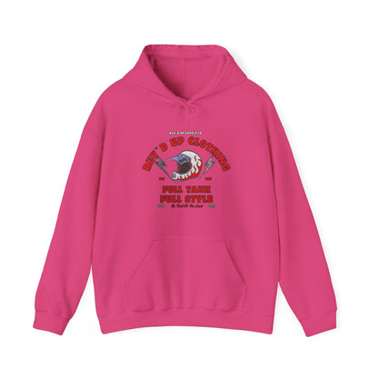 Vintage Helmet- Adult Hooded Sweatshirt