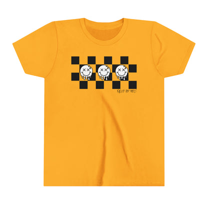 Checkered Smiley's- Youth T-Shirt