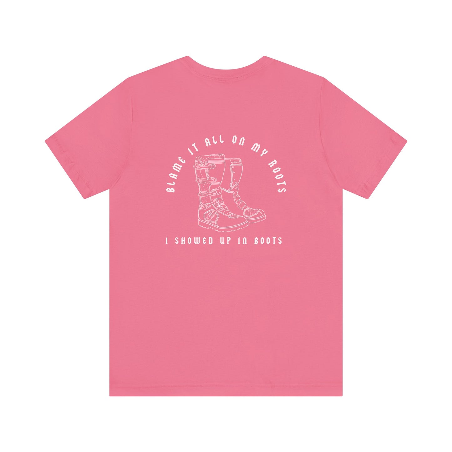 Blame It All On My Roots White Font- Adult T-Shirt