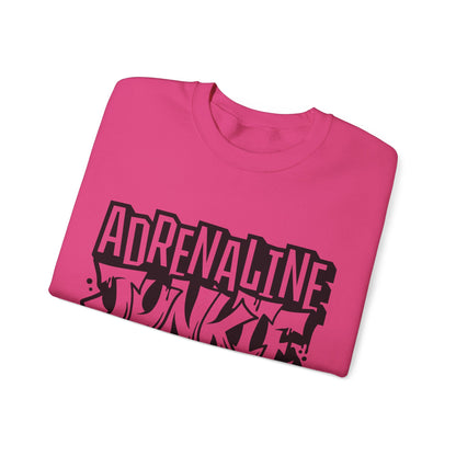 Adrenaline Junkie- Adult Crewneck Sweatshirt