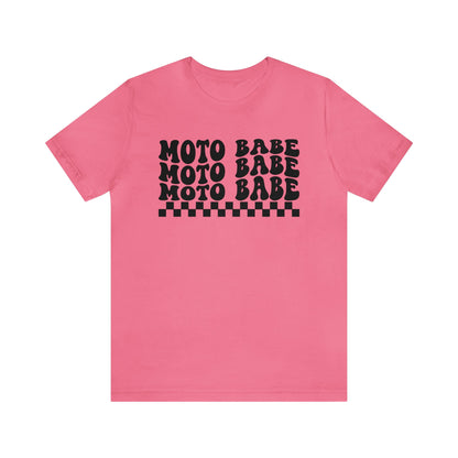 Moto Babe- Adult T-Shirt