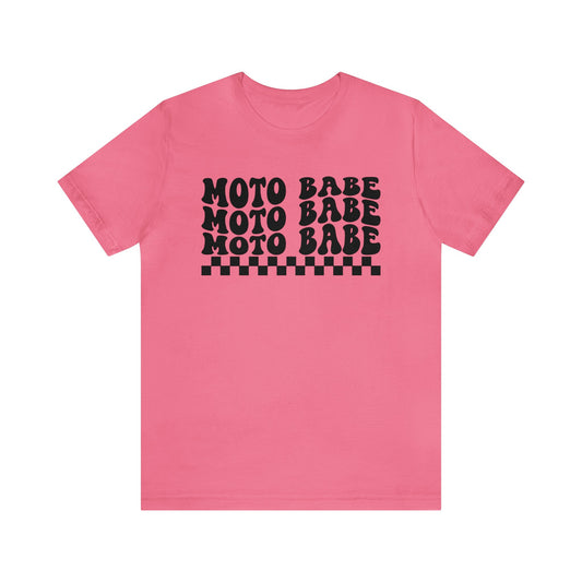 Moto Babe- Adult T-Shirt