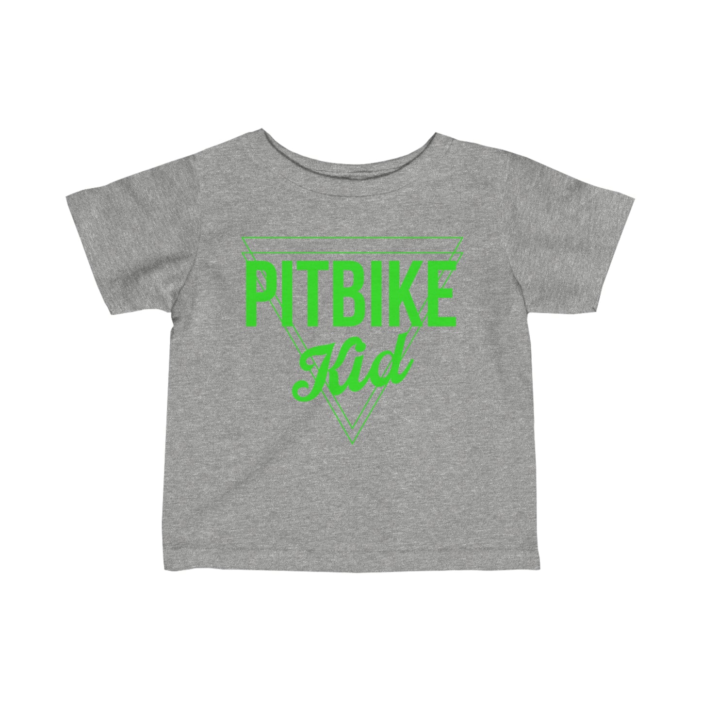 Pit Bike Kid Green - Infant T-Shirt