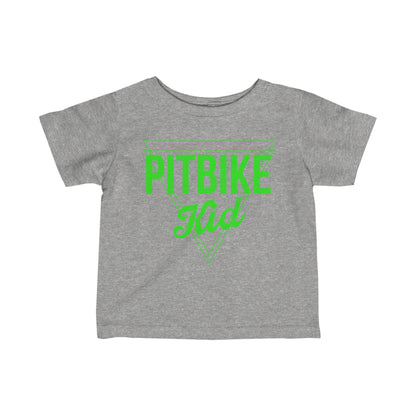 Pit Bike Kid Green - Infant T-Shirt