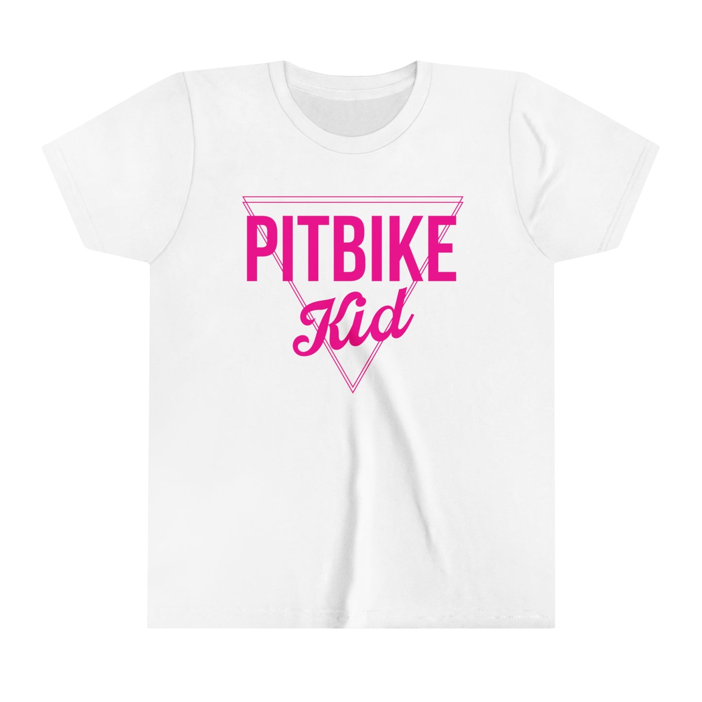 Pit Bike Kid Pink -Youth T-Shirt