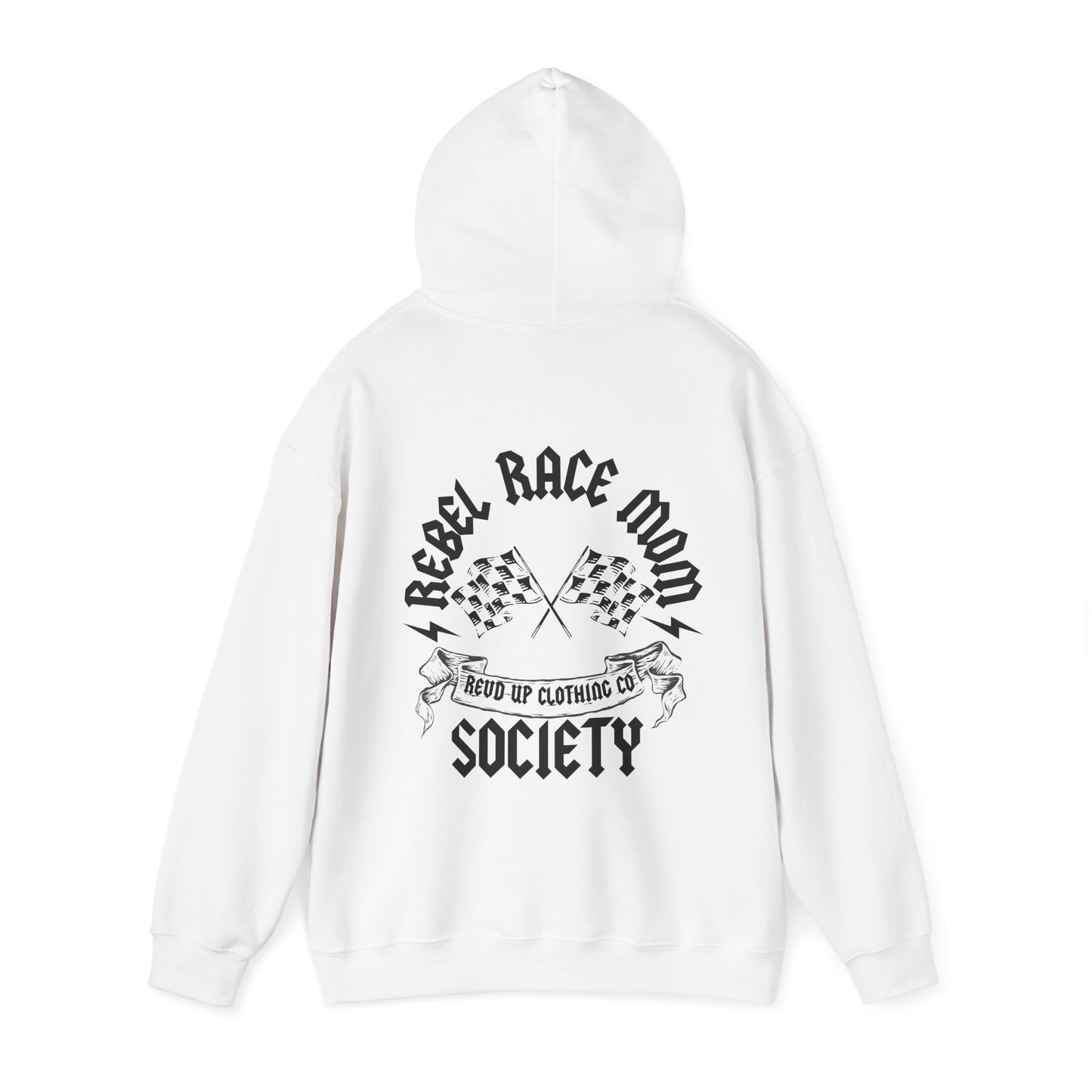 Rebel Race Mom- Adult Hooded Sweatshirt
