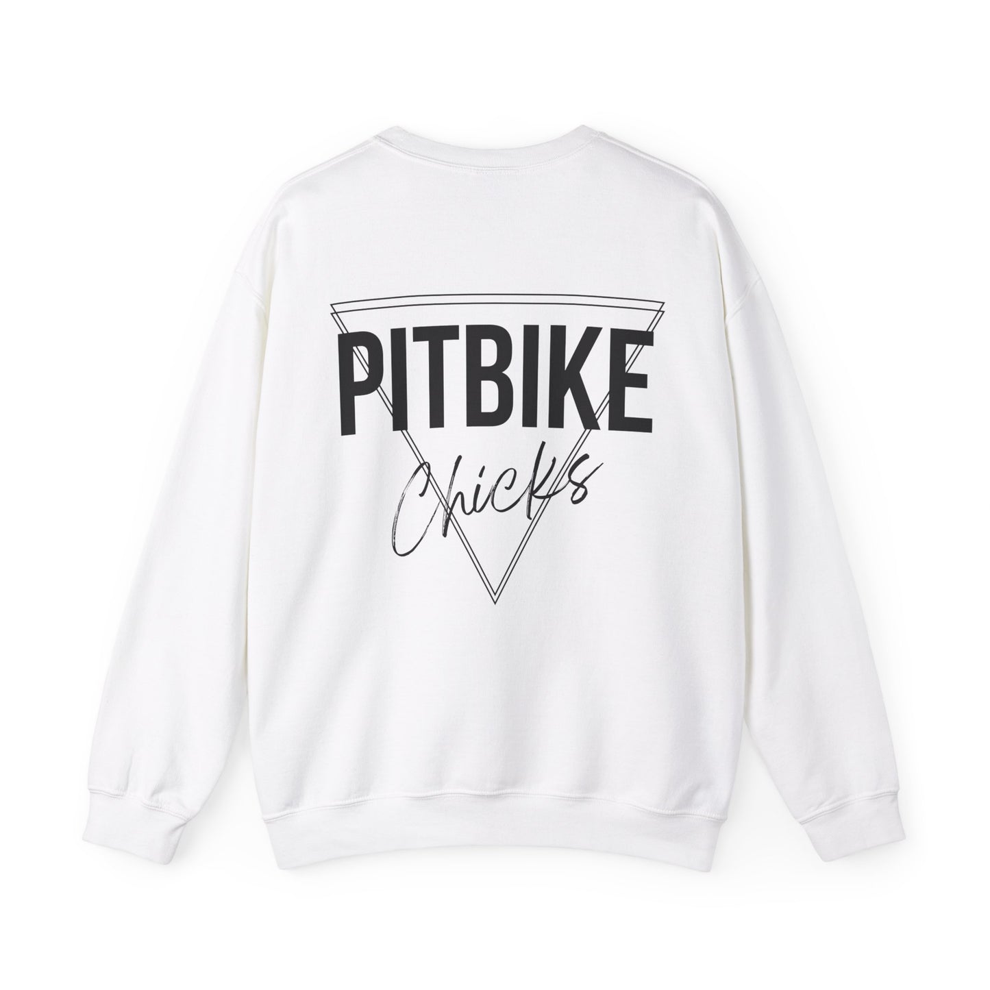 Pit Bike Chicks- Adult Crewneck Sweatshirt