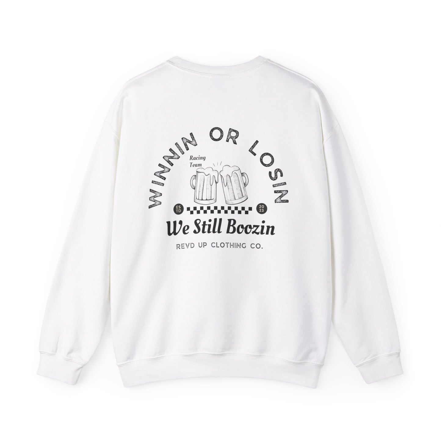 Racing Team- Adult Crewneck Sweatshirt