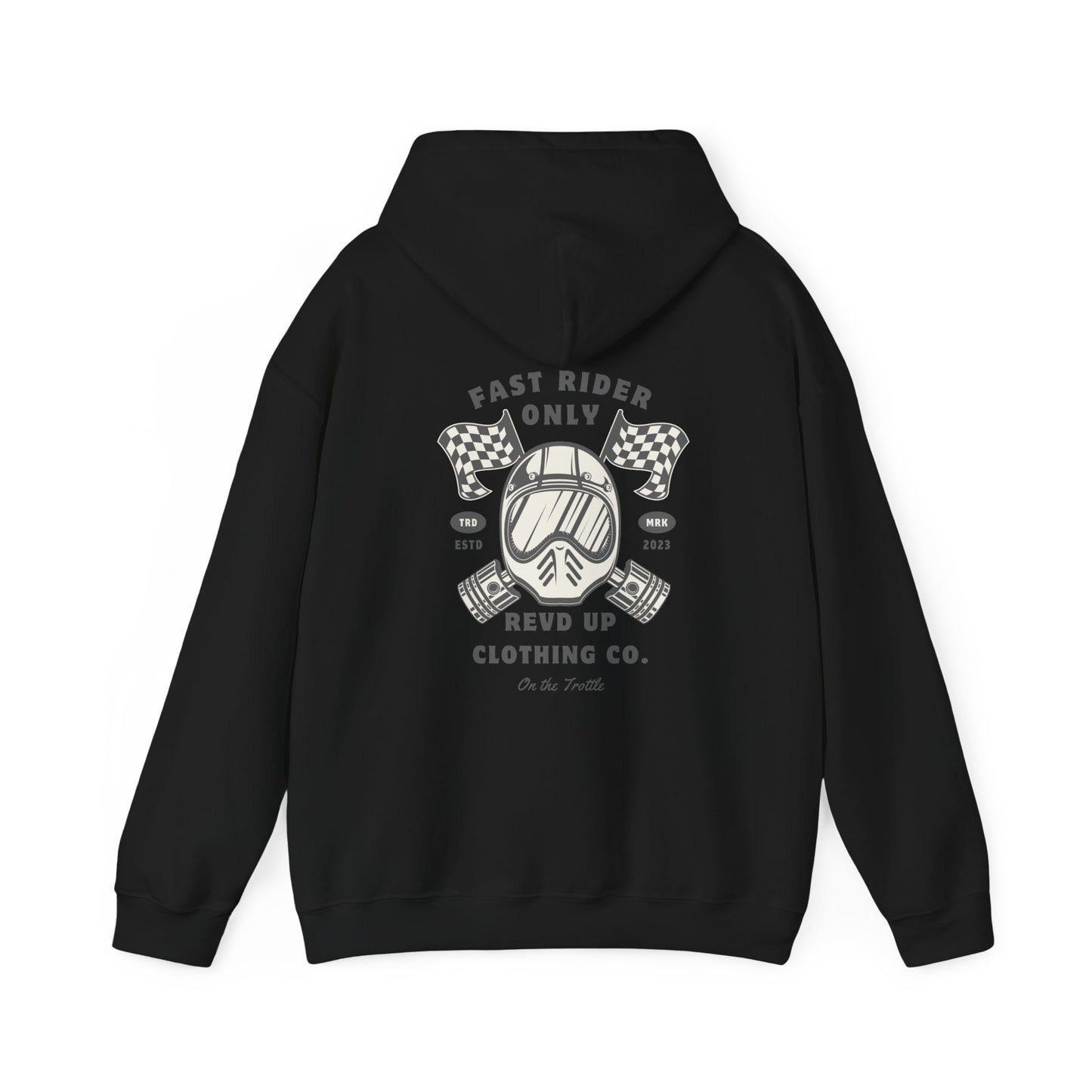 Fast Rider Only- Adult Hooded Sweatshirt