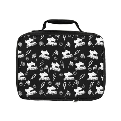 Sprint Car - Micro Racing - Lunch Bag- Black