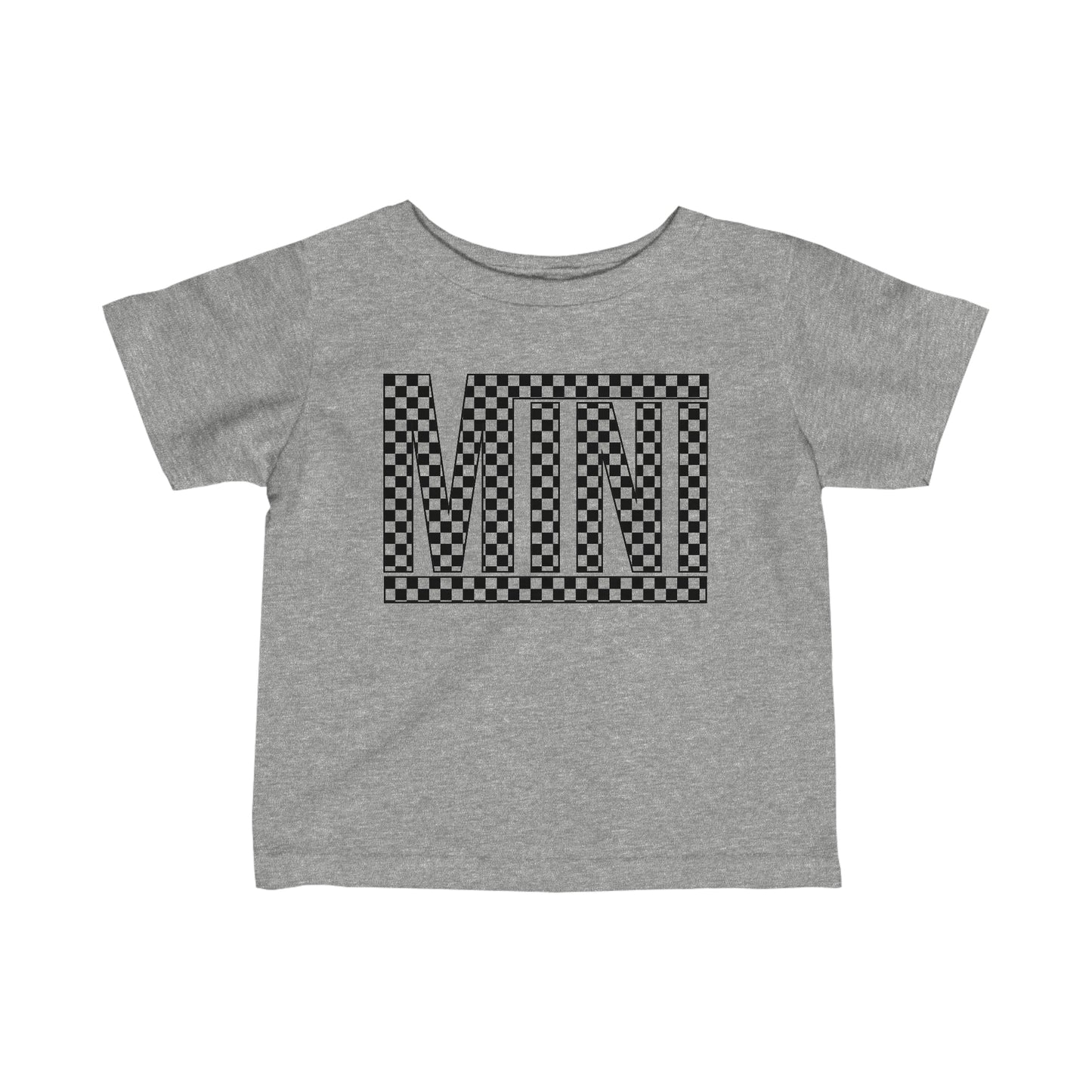 Checkered Mini- Infant T-Shirt